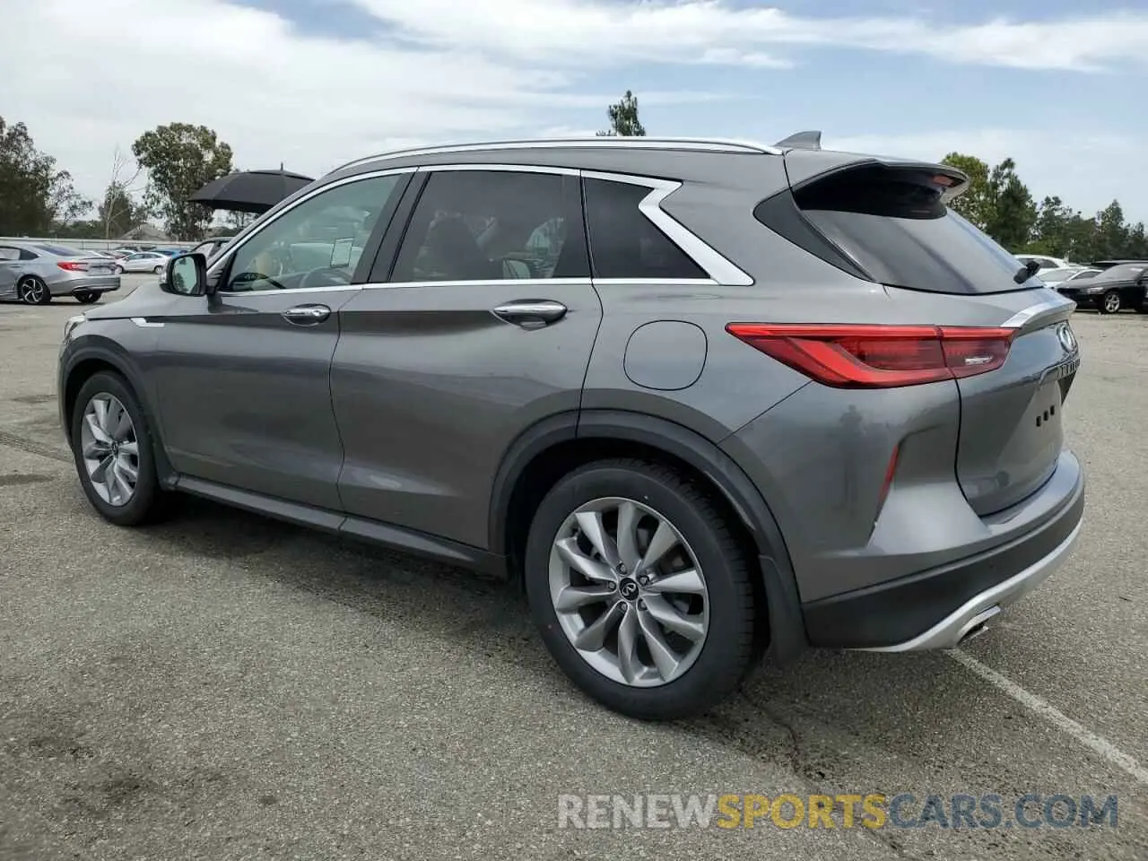 2 Photograph of a damaged car 3PCAJ5M16LF107867 INFINITI QX50 2020