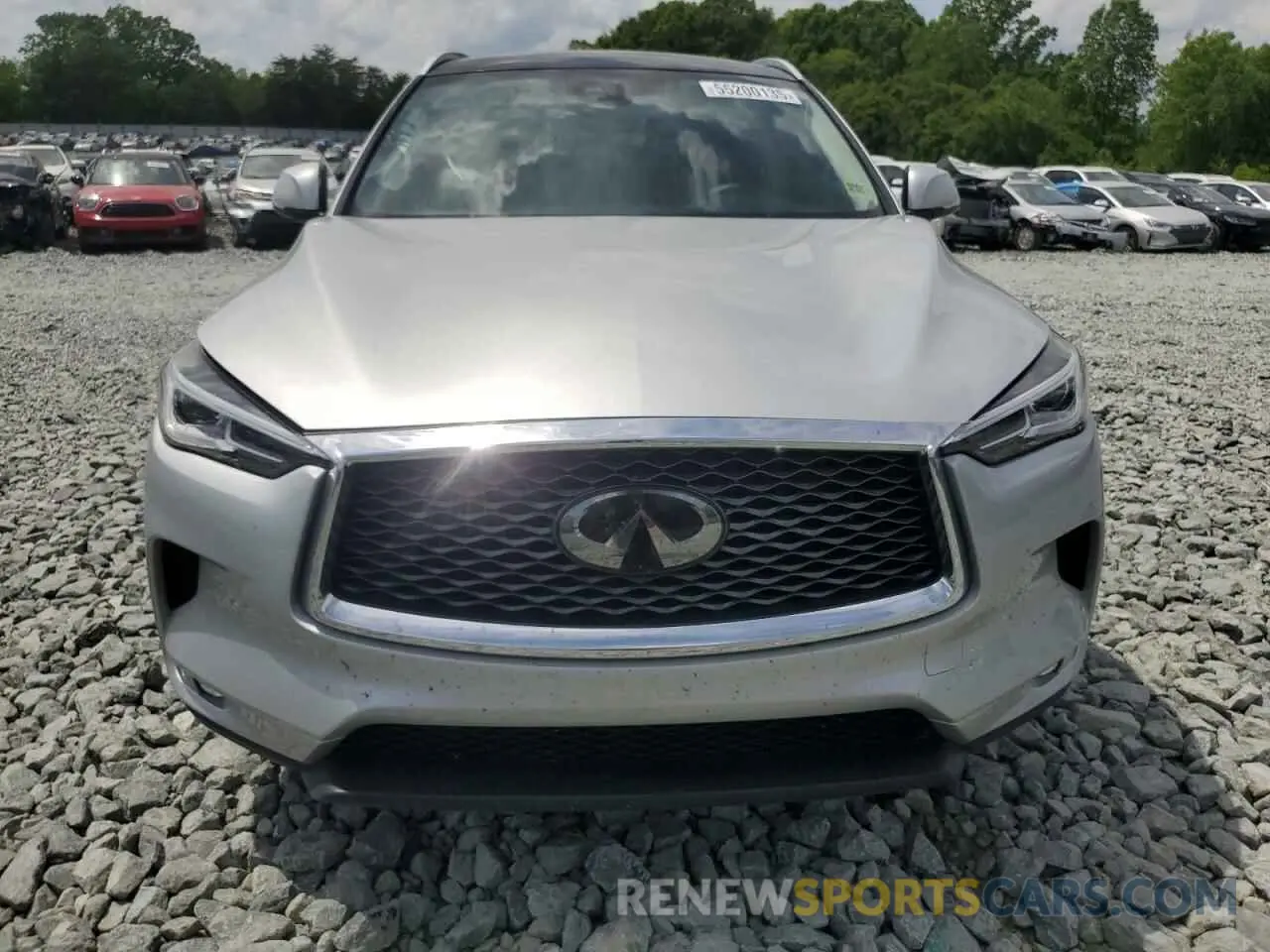 5 Photograph of a damaged car 3PCAJ5M16LF118819 INFINITI QX50 2020