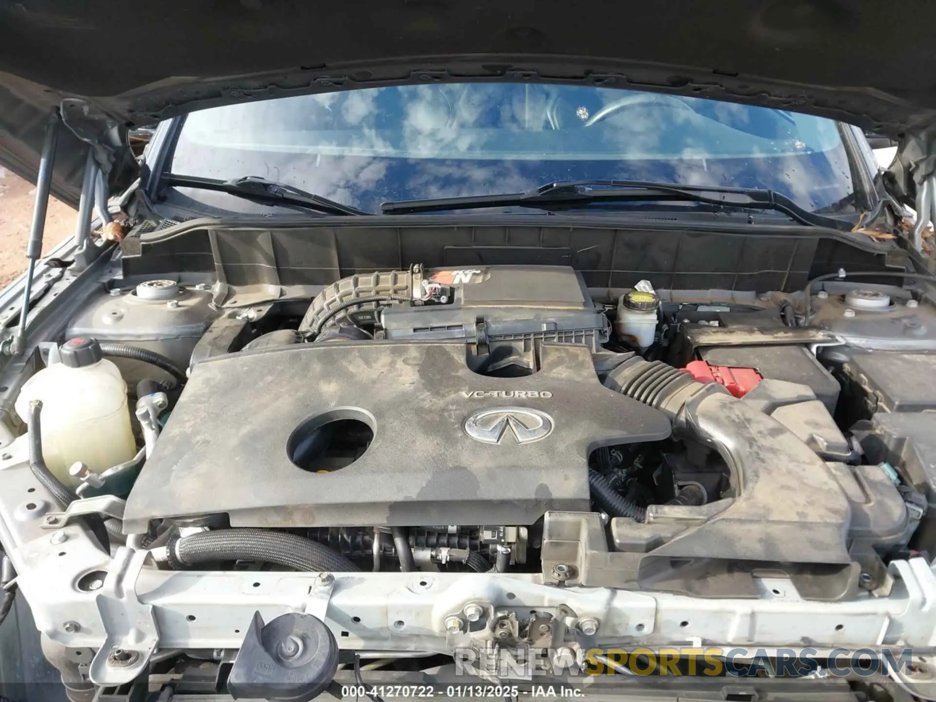 10 Photograph of a damaged car 3PCAJ5M18LF108423 INFINITI QX50 2020