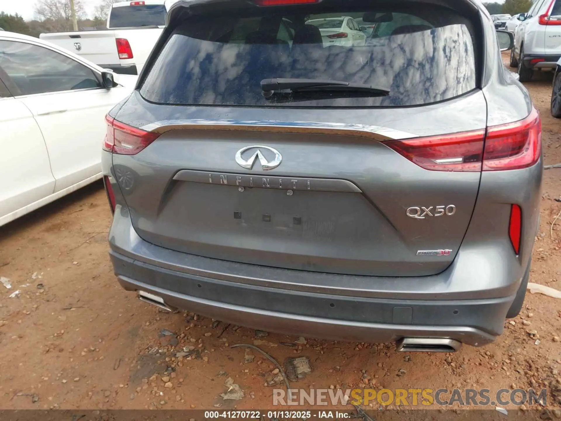 16 Photograph of a damaged car 3PCAJ5M18LF108423 INFINITI QX50 2020