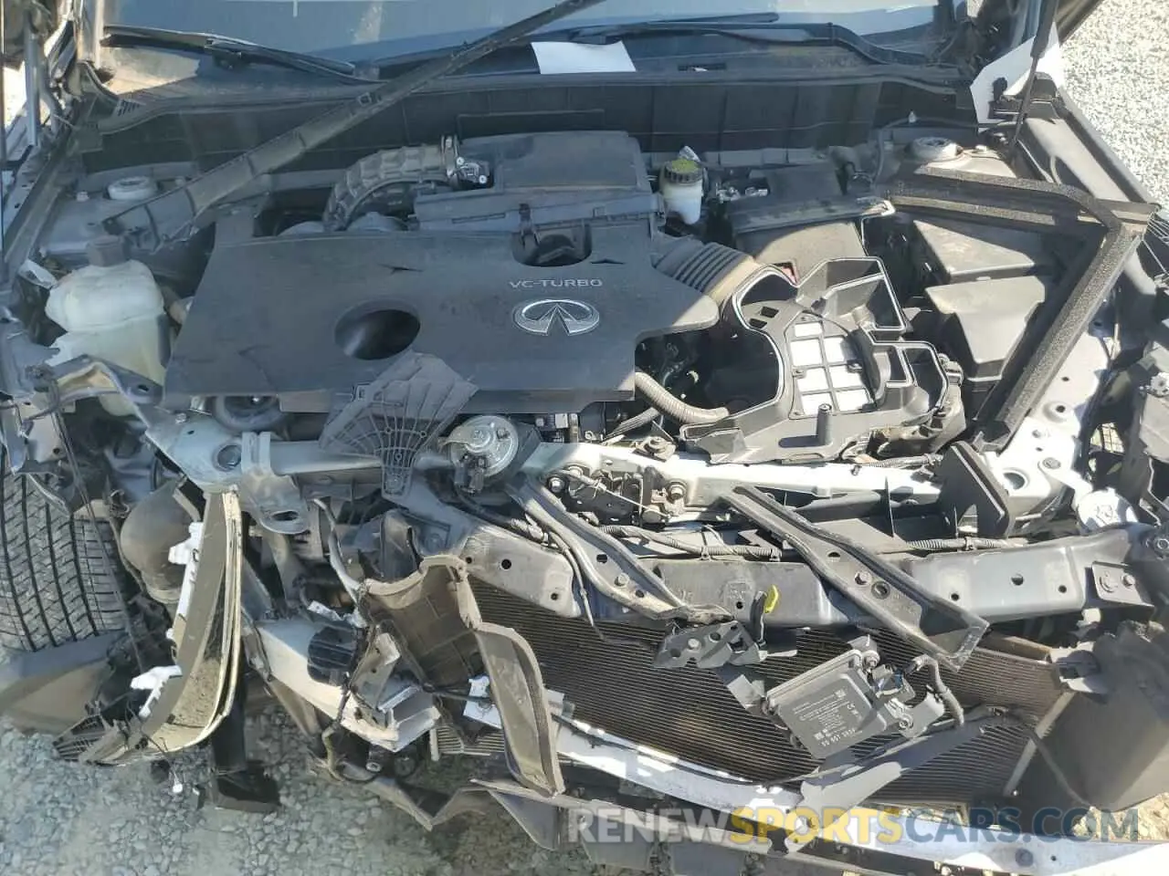 11 Photograph of a damaged car 3PCAJ5M19LF109242 INFINITI QX50 2020