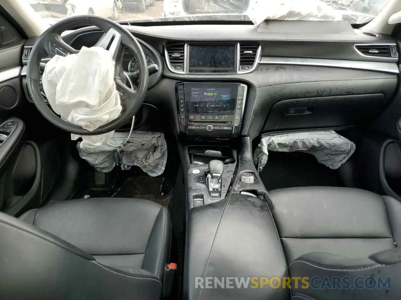 8 Photograph of a damaged car 3PCAJ5M31LF102934 INFINITI QX50 2020