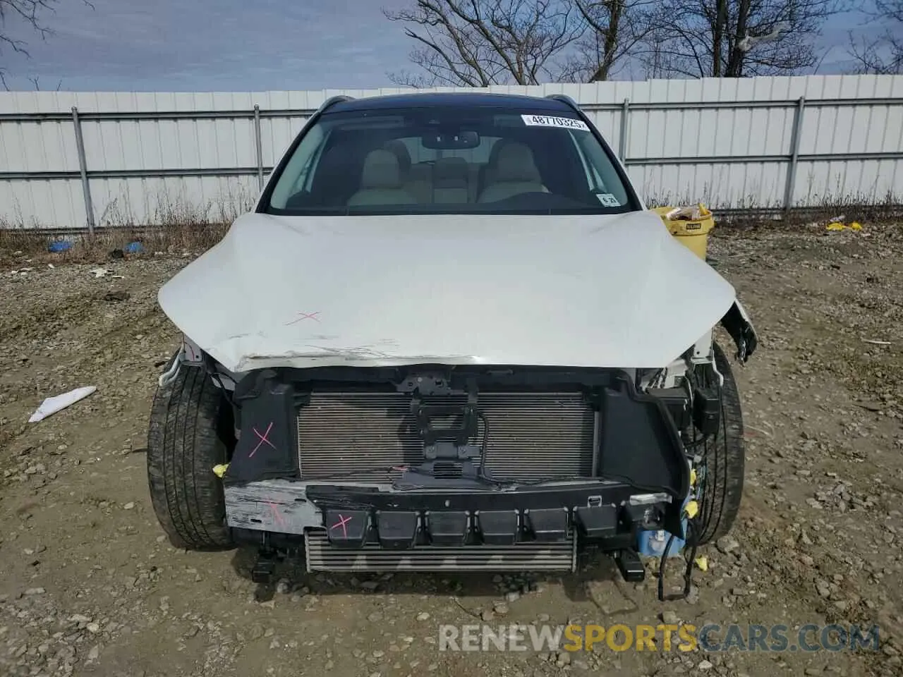 5 Photograph of a damaged car 3PCAJ5M31LF111455 INFINITI QX50 2020