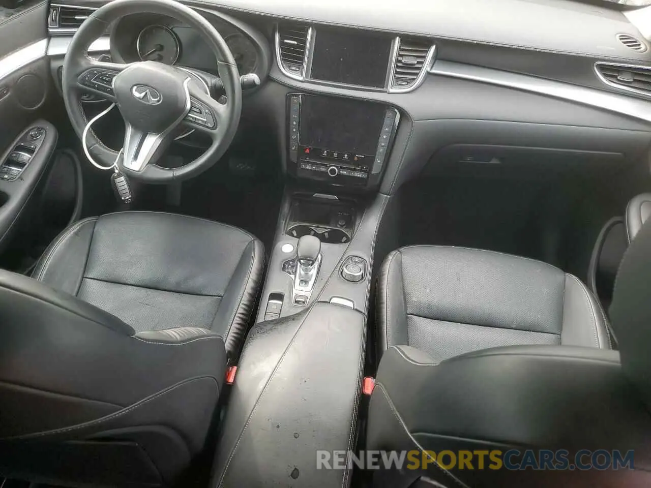 8 Photograph of a damaged car 3PCAJ5M31LF114193 INFINITI QX50 2020