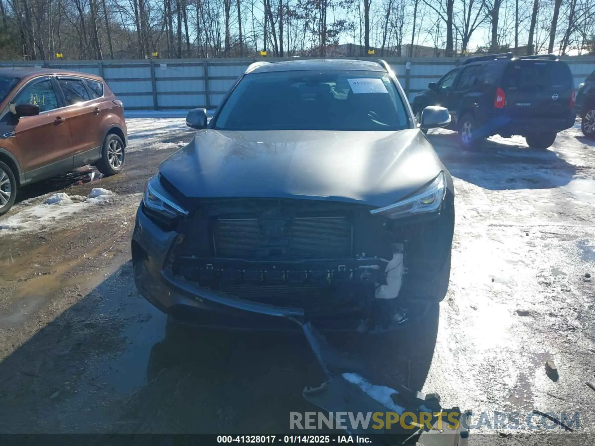 12 Photograph of a damaged car 3PCAJ5M34LF111997 INFINITI QX50 2020
