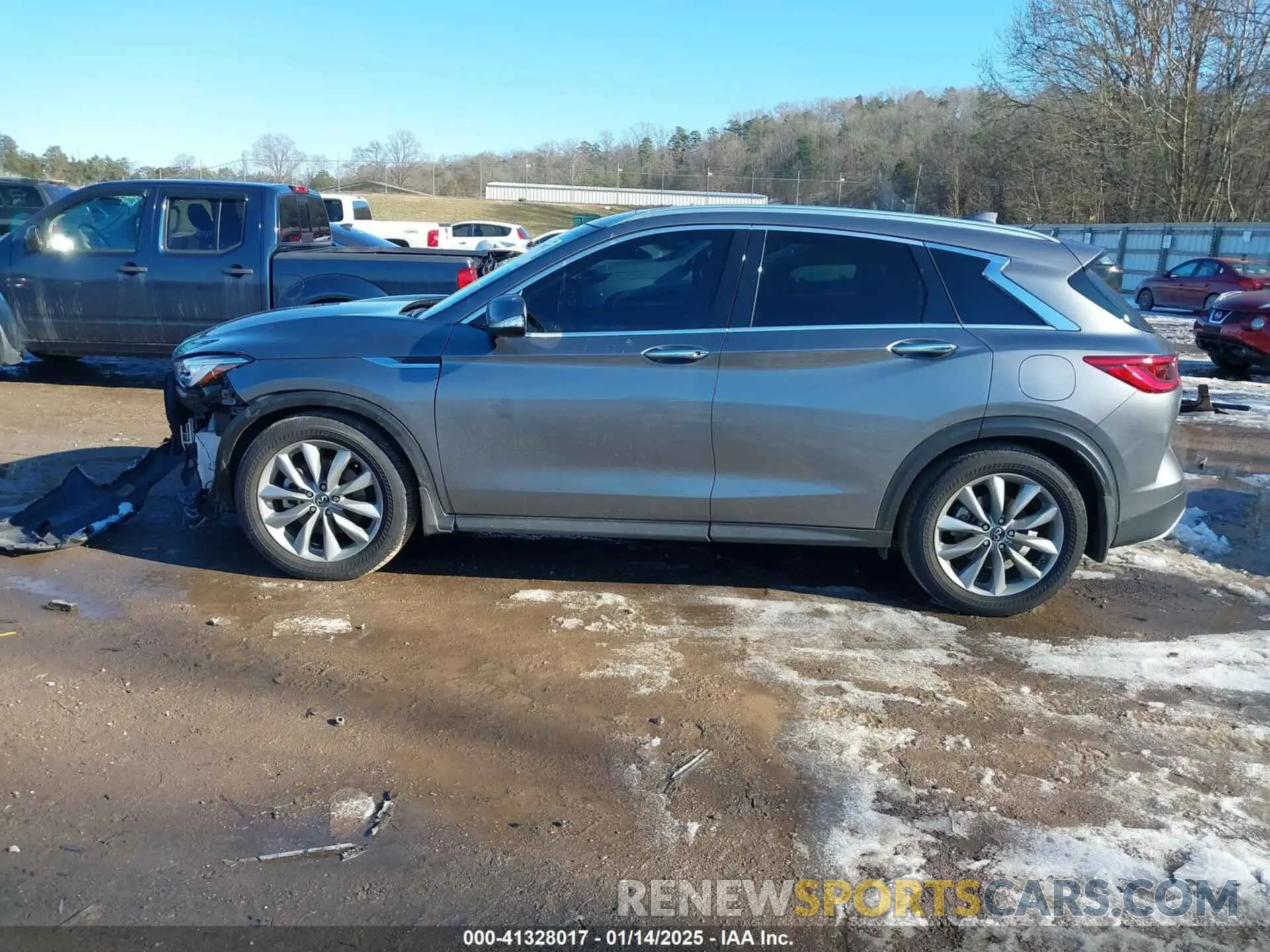 14 Photograph of a damaged car 3PCAJ5M34LF111997 INFINITI QX50 2020