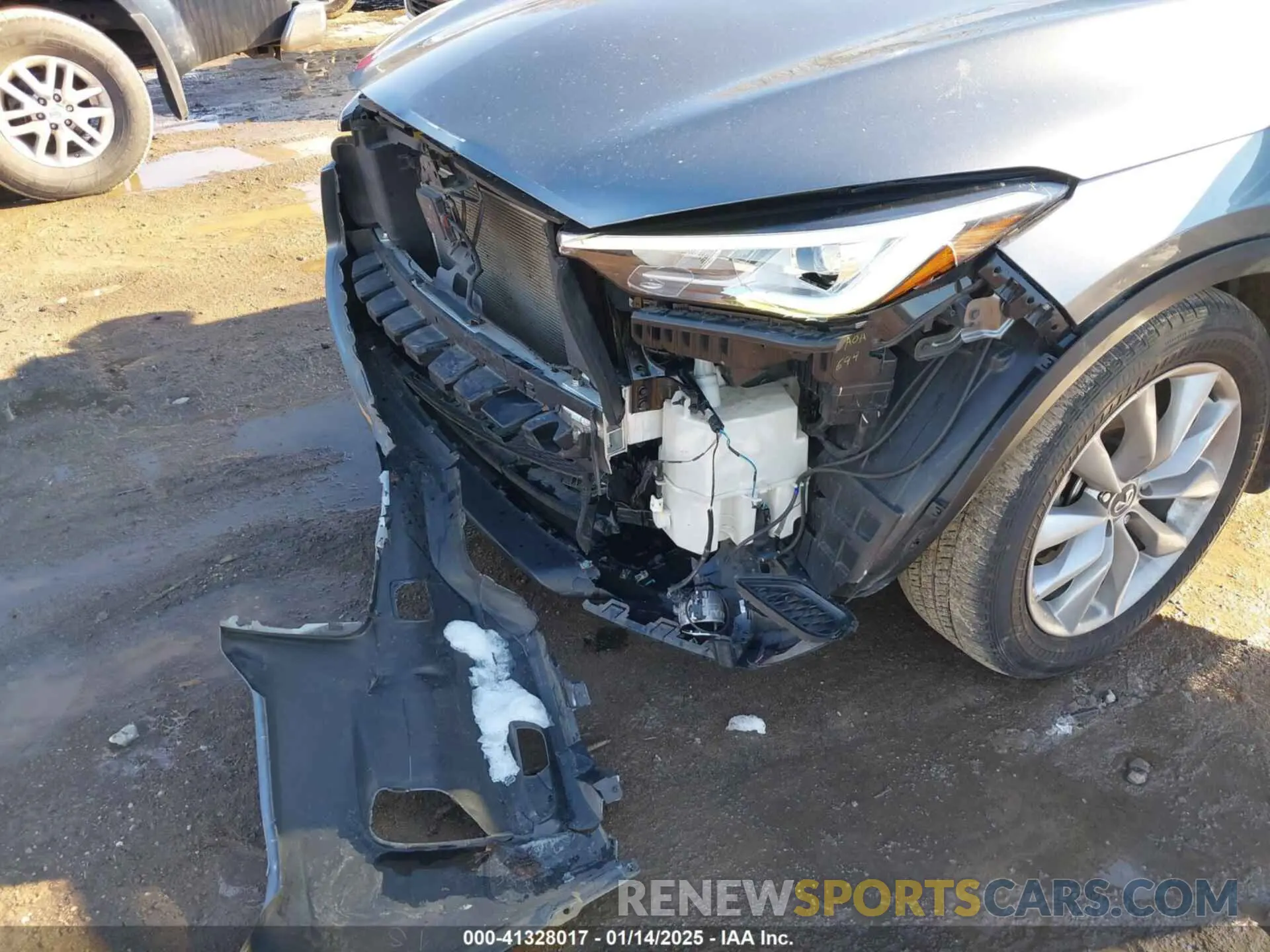 6 Photograph of a damaged car 3PCAJ5M34LF111997 INFINITI QX50 2020