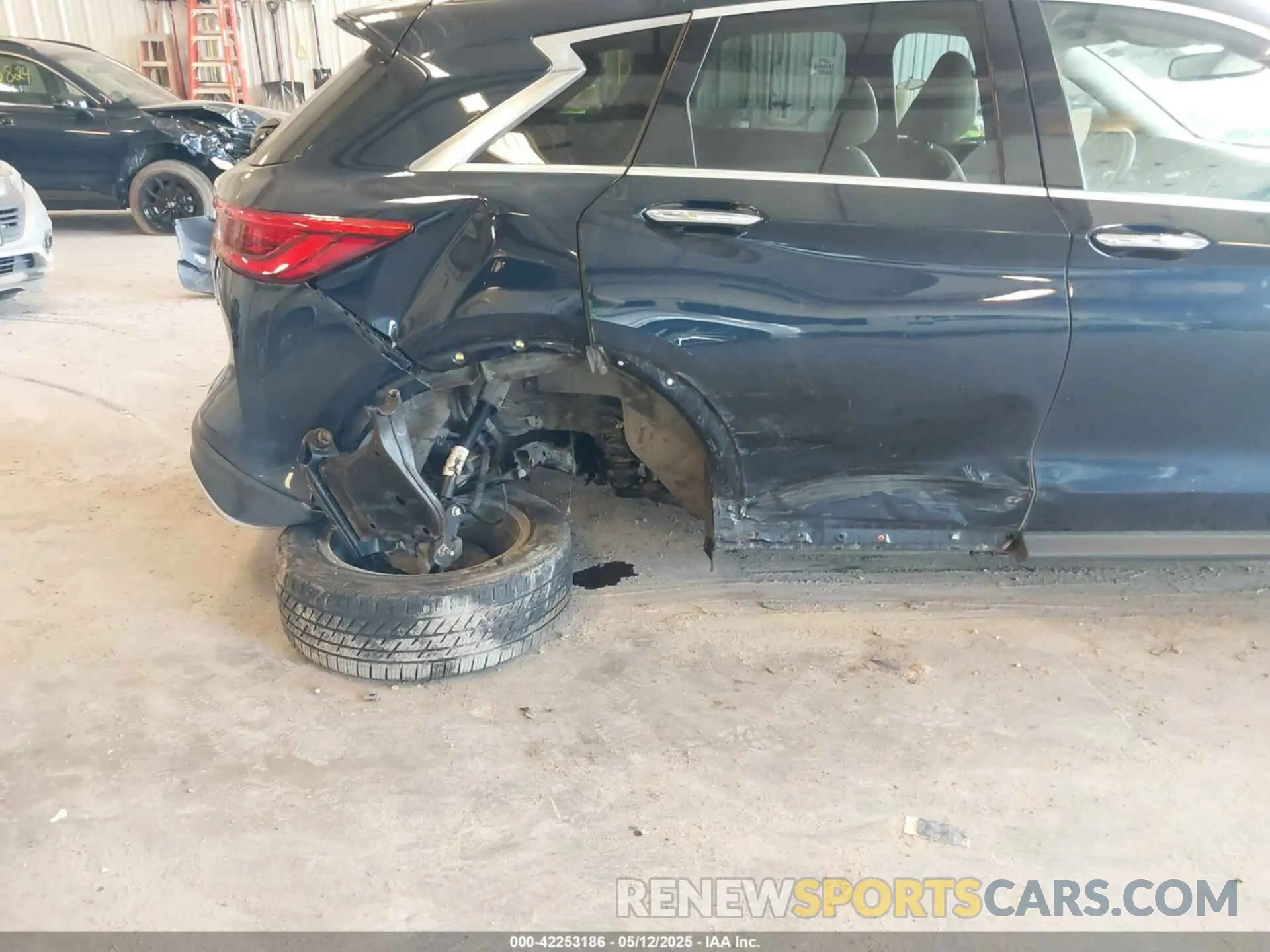 6 Photograph of a damaged car 3PCAJ5M34LF119677 INFINITI QX50 2020