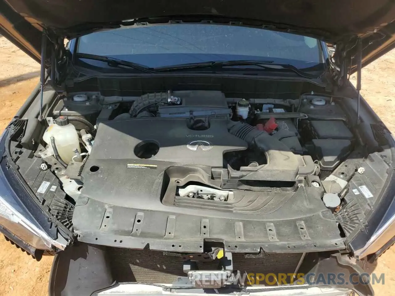 12 Photograph of a damaged car 3PCAJ5M35LF109160 INFINITI QX50 2020