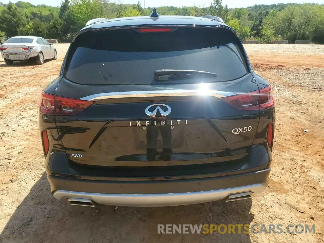 6 Photograph of a damaged car 3PCAJ5M35LF109160 INFINITI QX50 2020