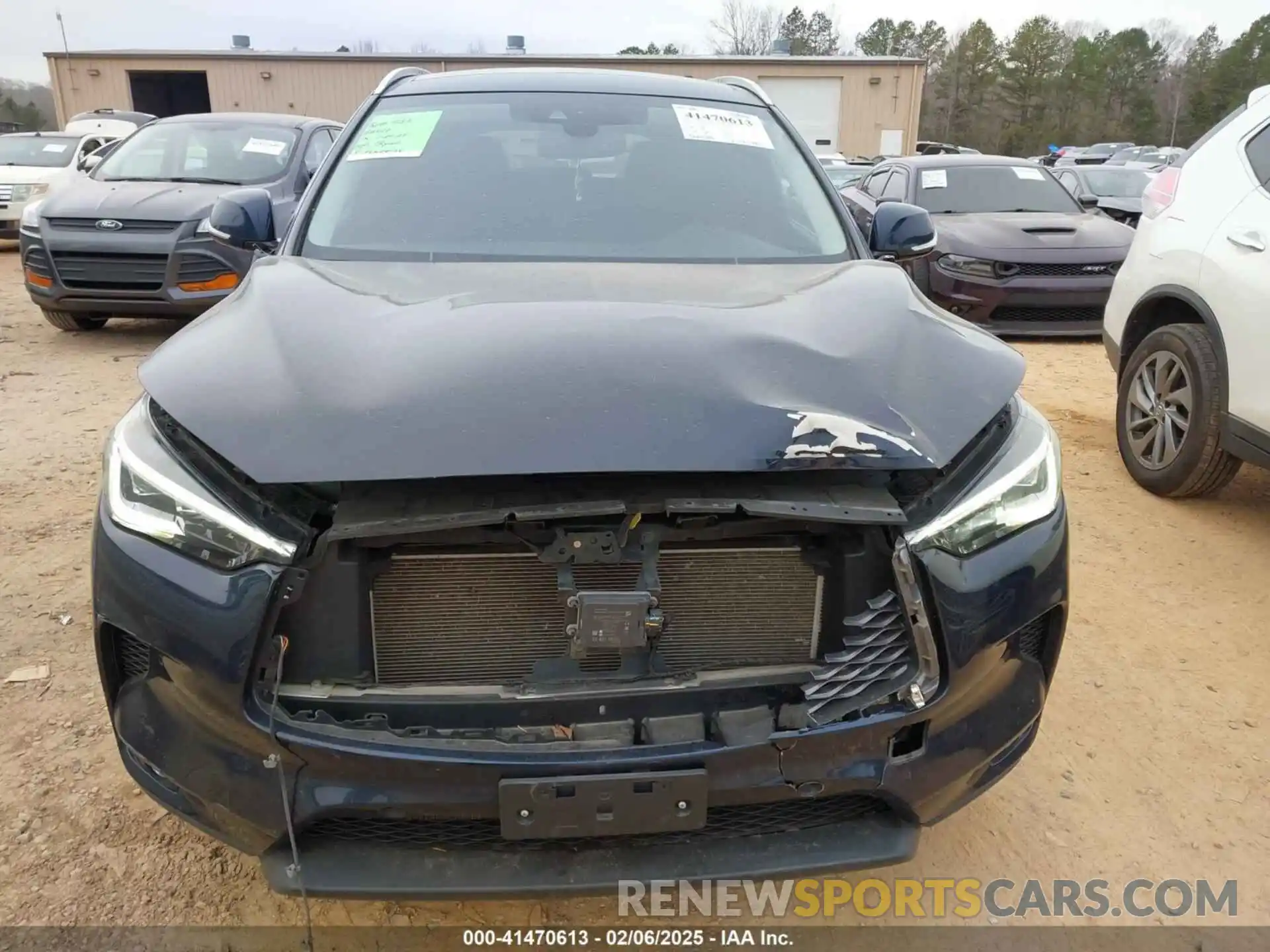 12 Photograph of a damaged car 3PCAJ5M36LF103402 INFINITI QX50 2020