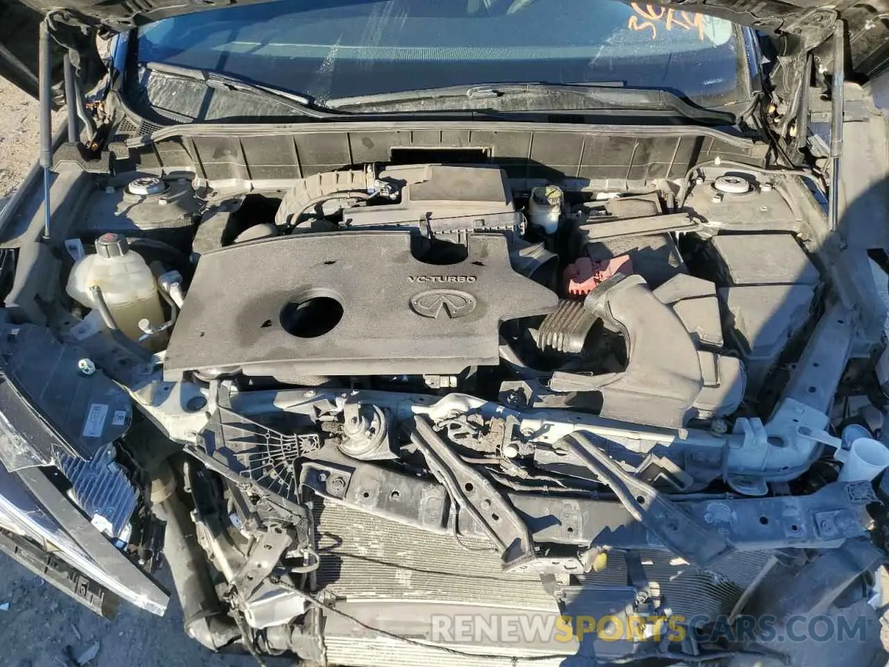 12 Photograph of a damaged car 3PCAJ5M36LF117347 INFINITI QX50 2020