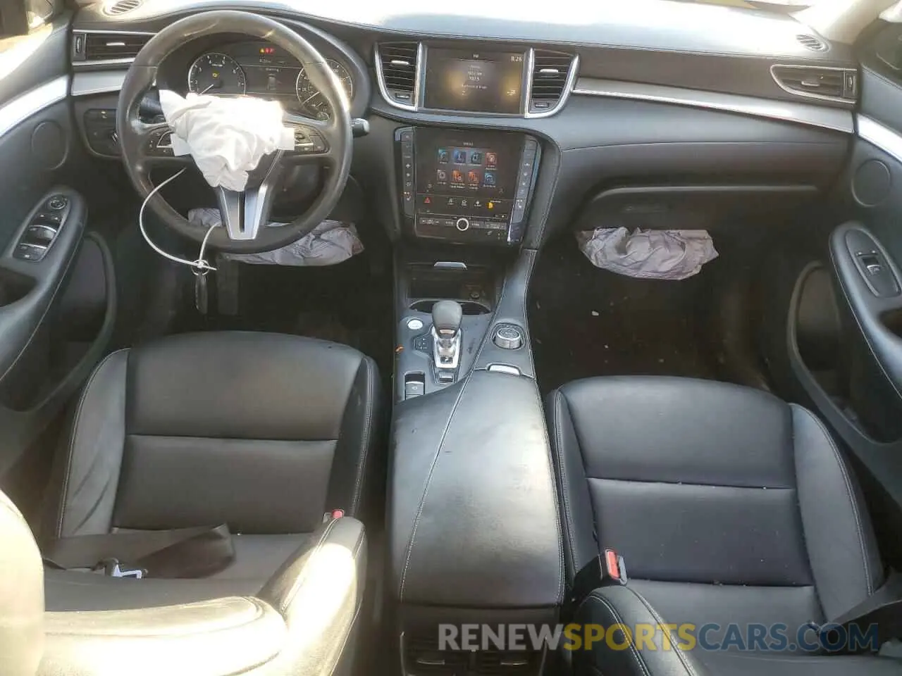8 Photograph of a damaged car 3PCAJ5M36LF117347 INFINITI QX50 2020