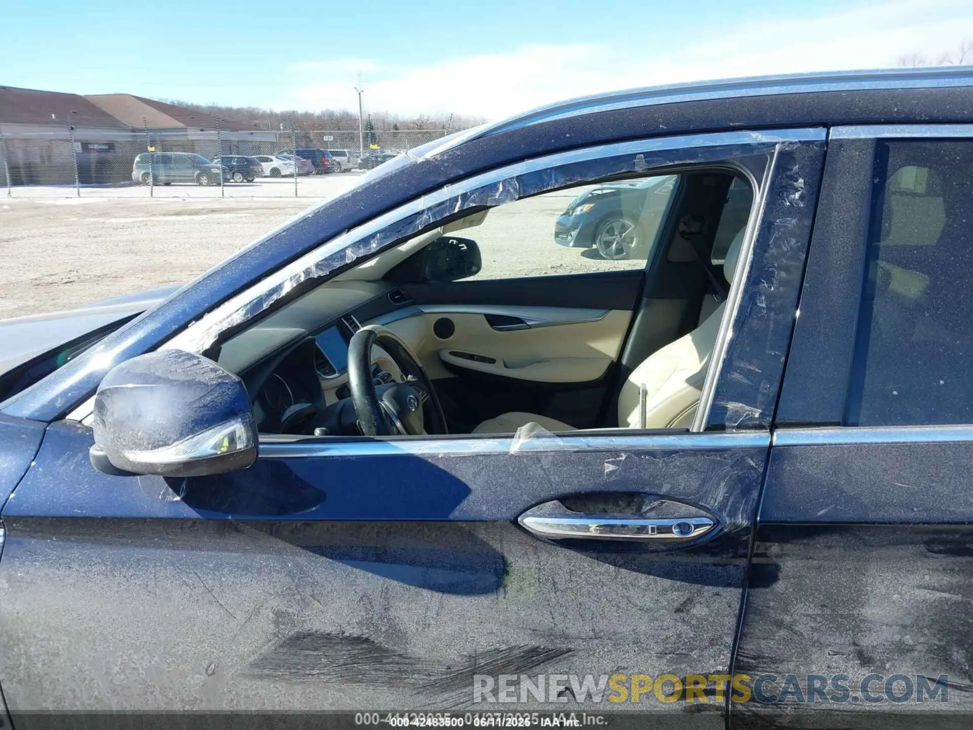 6 Photograph of a damaged car 3PCAJ5M36LF119521 INFINITI QX50 2020