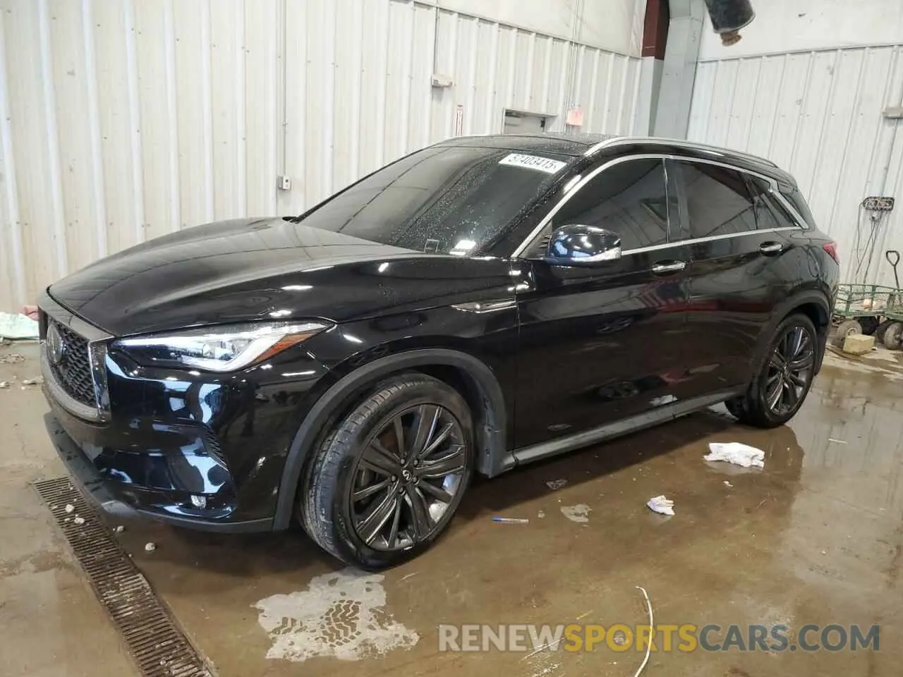 1 Photograph of a damaged car 3PCAJ5M37LF108530 INFINITI QX50 2020