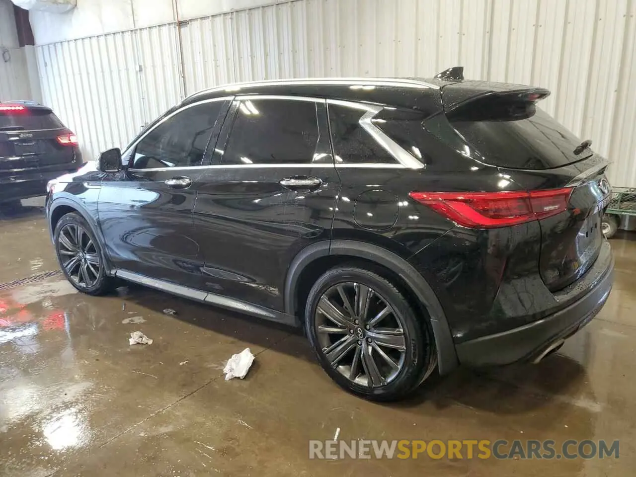 2 Photograph of a damaged car 3PCAJ5M37LF108530 INFINITI QX50 2020