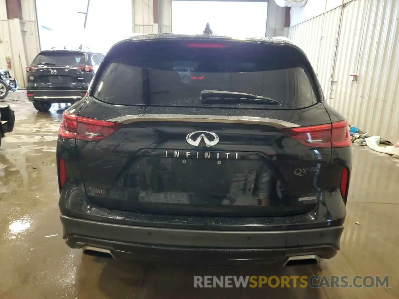 6 Photograph of a damaged car 3PCAJ5M37LF108530 INFINITI QX50 2020