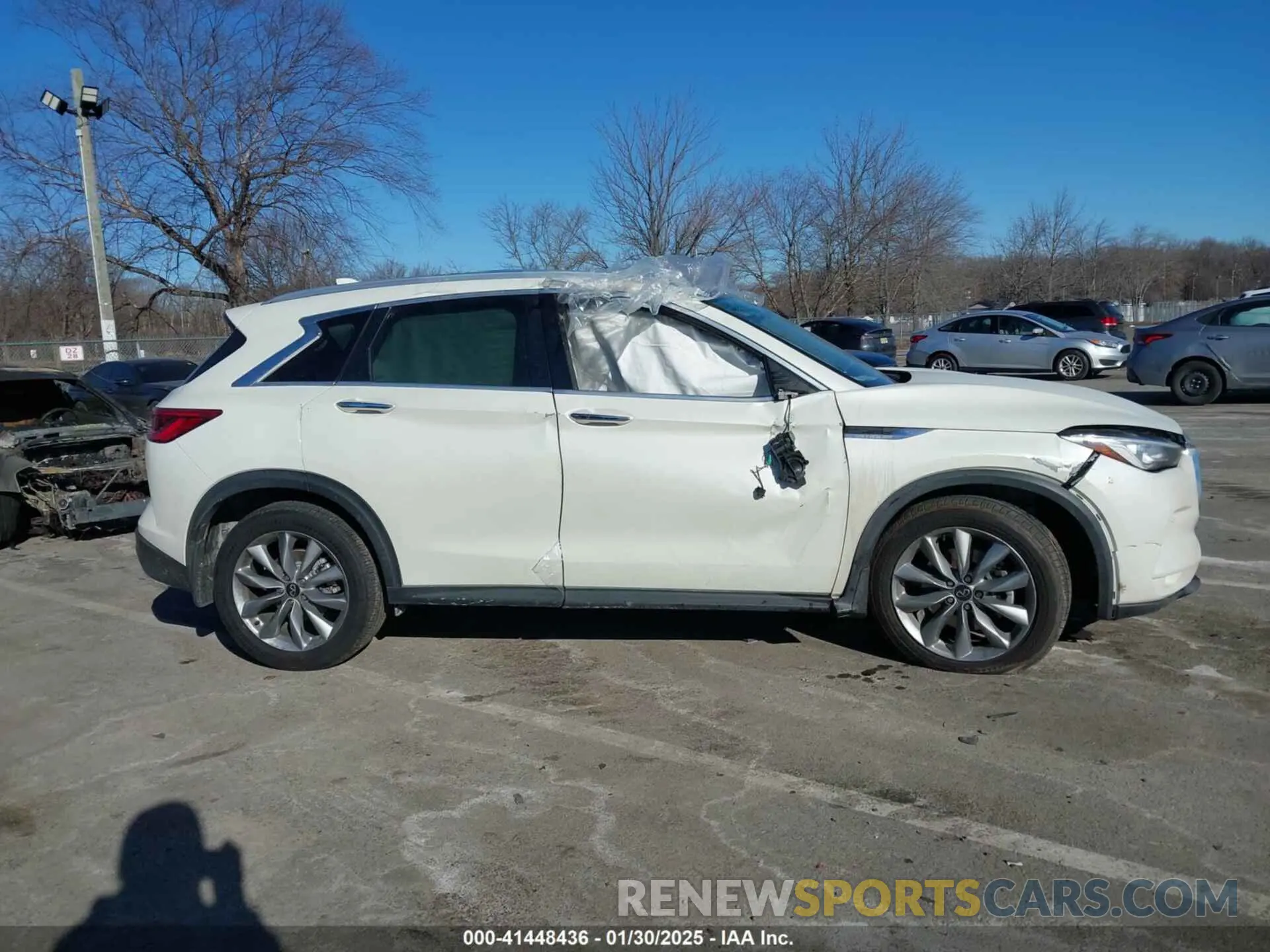 13 Photograph of a damaged car 3PCAJ5M37LF111864 INFINITI QX50 2020