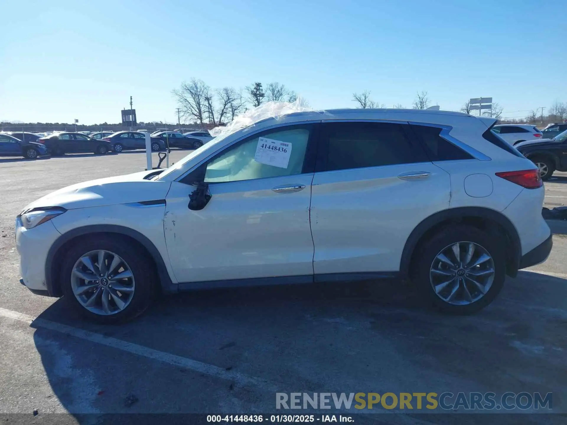 14 Photograph of a damaged car 3PCAJ5M37LF111864 INFINITI QX50 2020