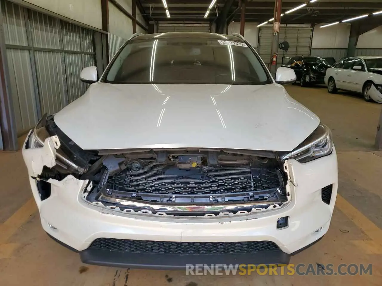 5 Photograph of a damaged car 3PCAJ5M38LF101201 INFINITI QX50 2020