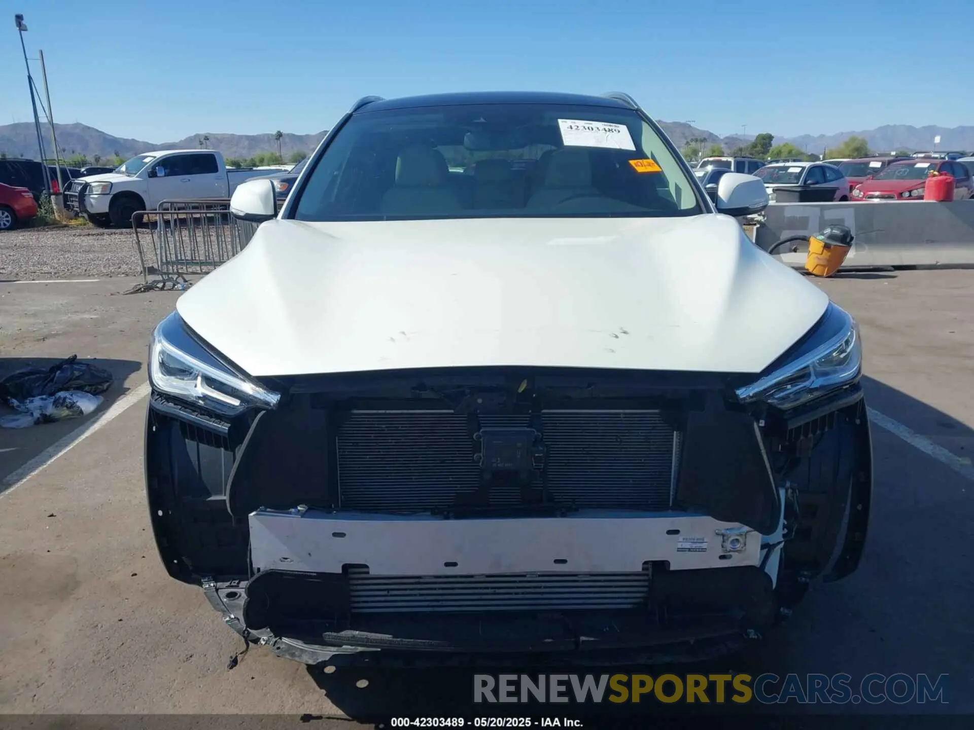 13 Photograph of a damaged car 3PCAJ5M38LF102168 INFINITI QX50 2020
