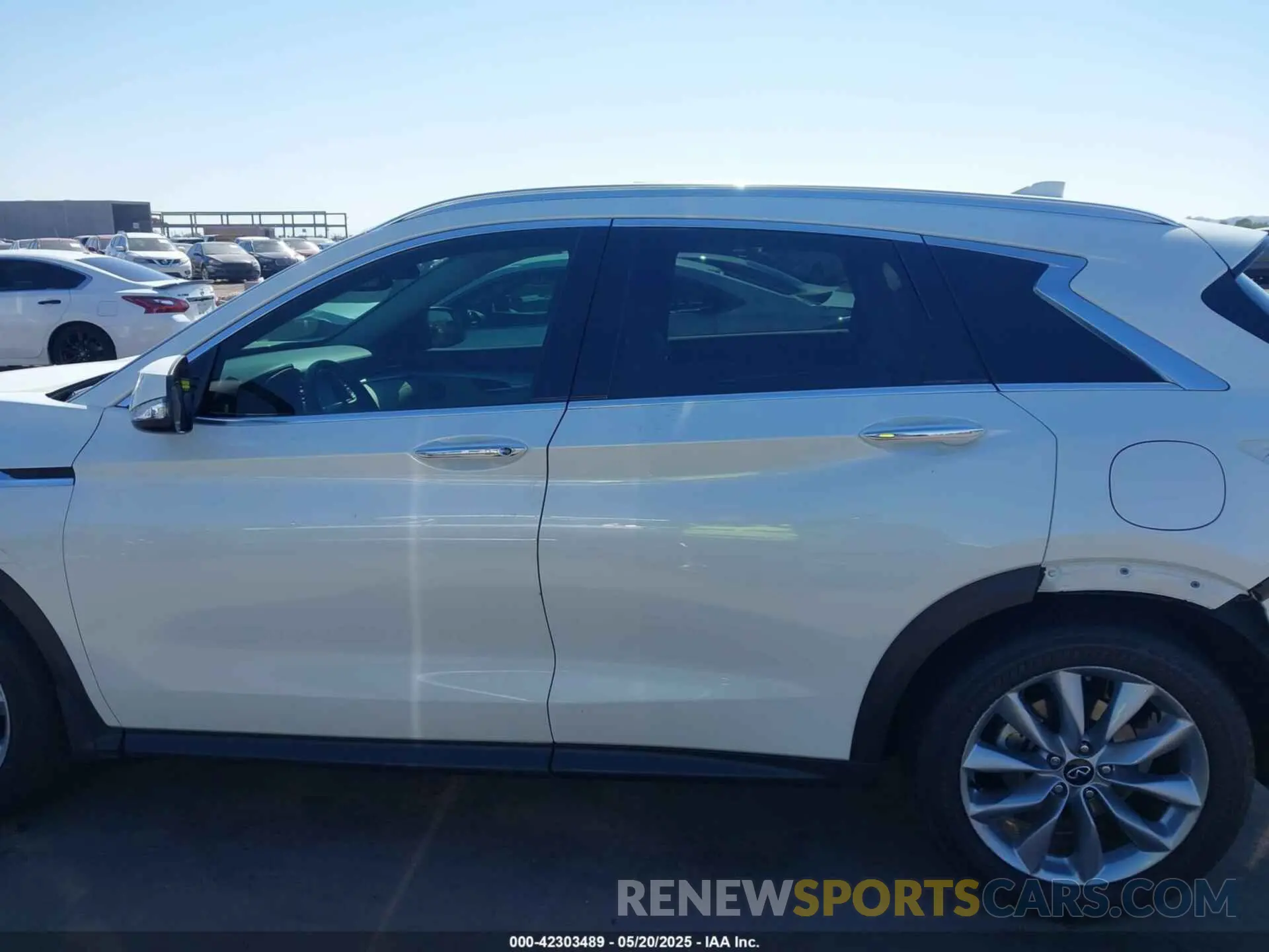 15 Photograph of a damaged car 3PCAJ5M38LF102168 INFINITI QX50 2020