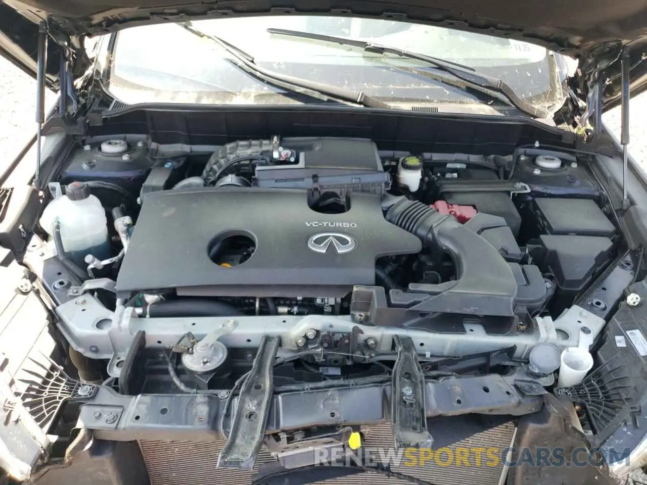 12 Photograph of a damaged car 3PCAJ5M39LF101255 INFINITI QX50 2020