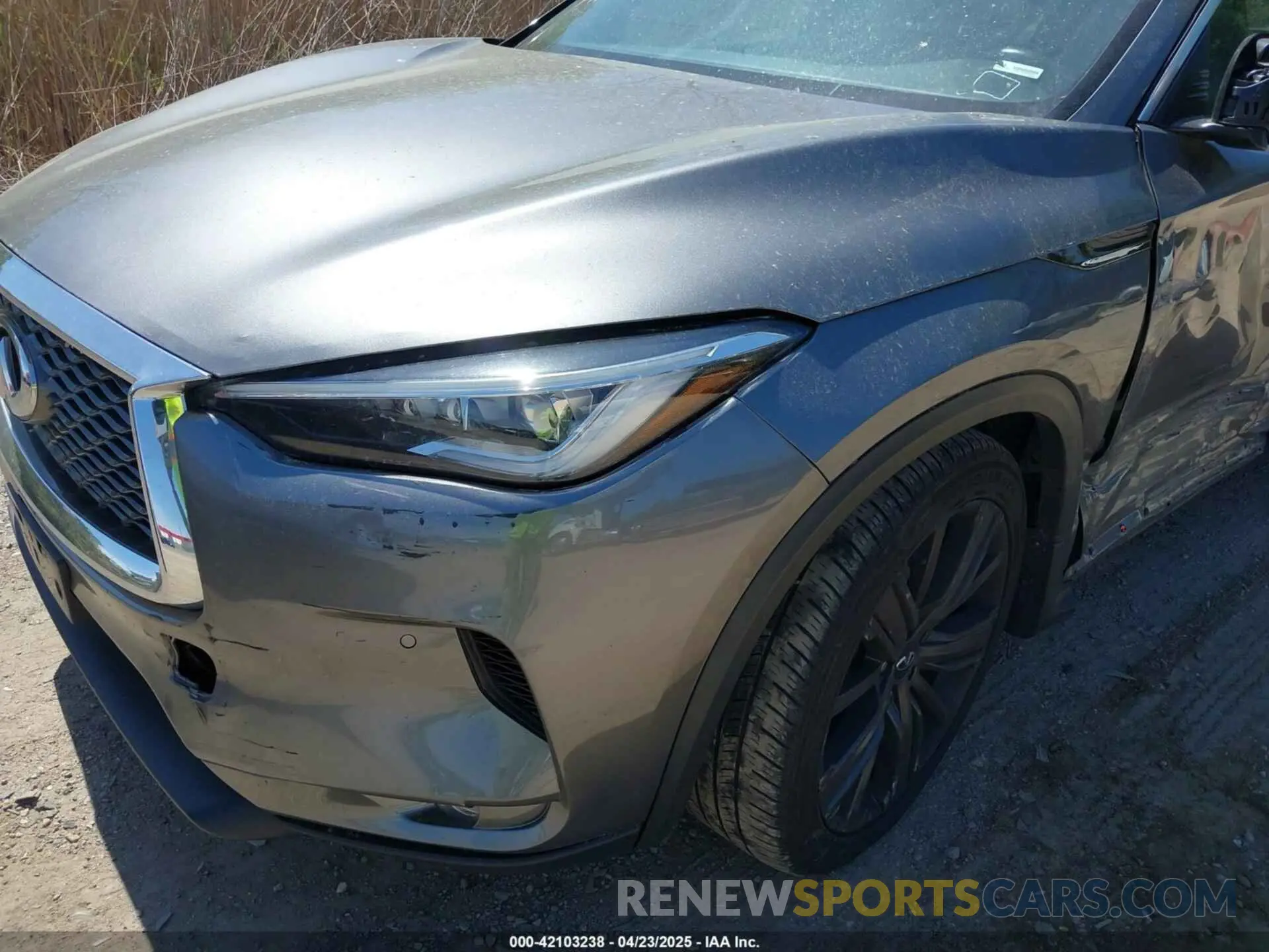 17 Photograph of a damaged car 3PCAJ5M39LF113955 INFINITI QX50 2020