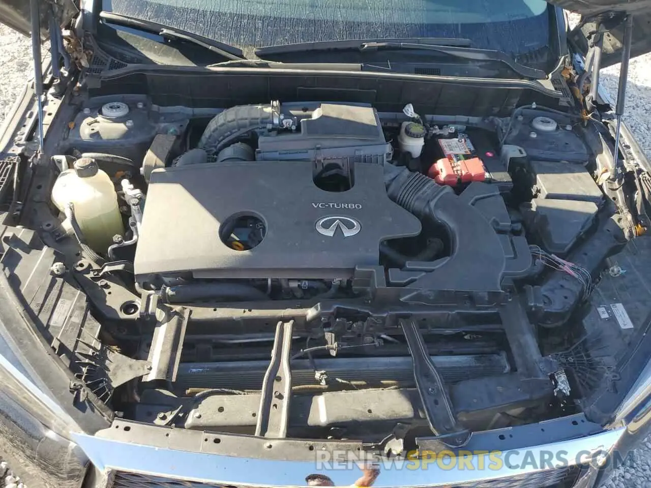 11 Photograph of a damaged car 3PCAJ5AA1MF101089 INFINITI QX50 2021