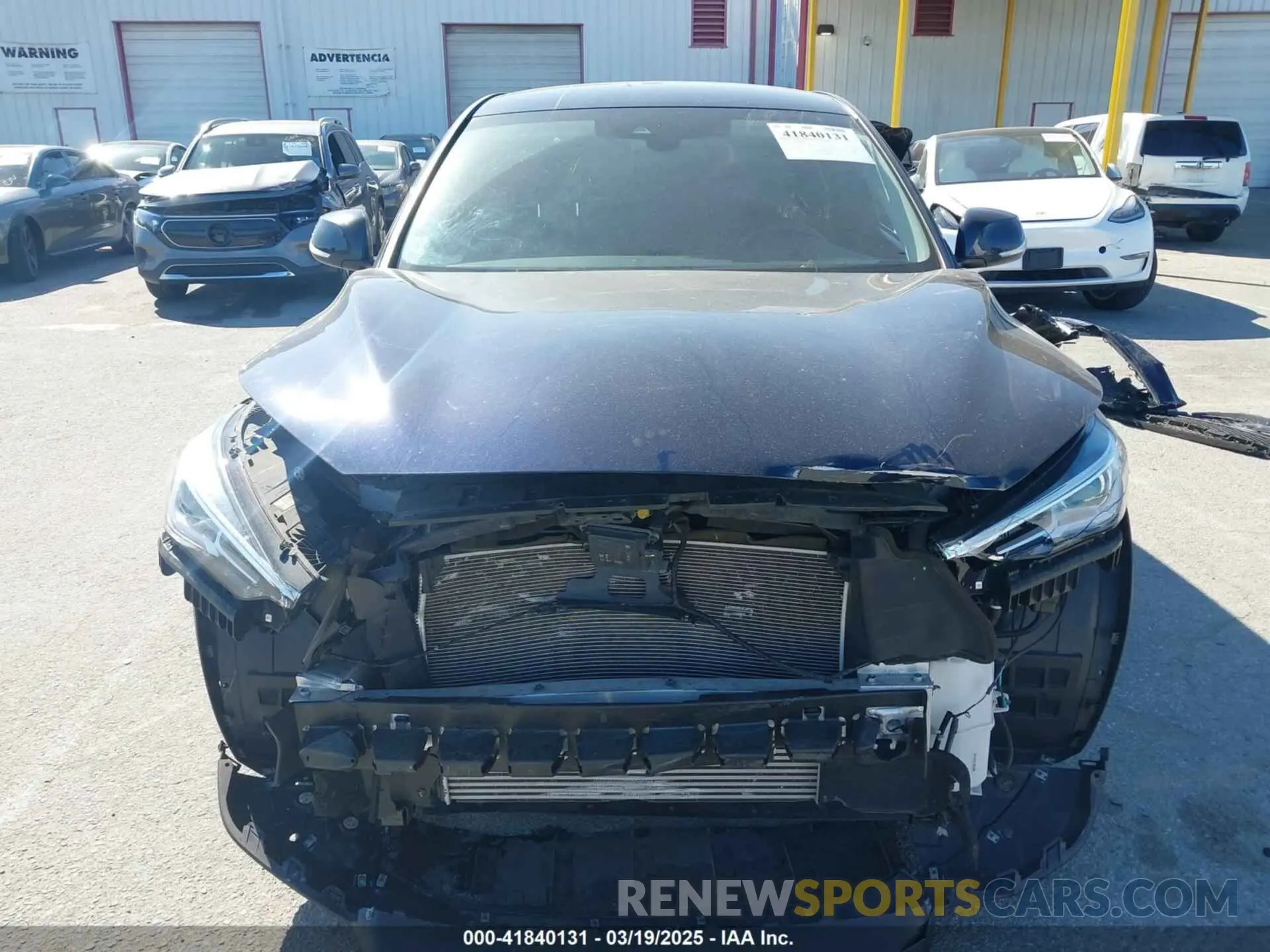 12 Photograph of a damaged car 3PCAJ5AA3MF104964 INFINITI QX50 2021