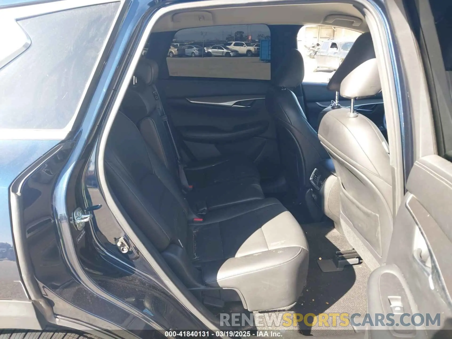 8 Photograph of a damaged car 3PCAJ5AA3MF104964 INFINITI QX50 2021