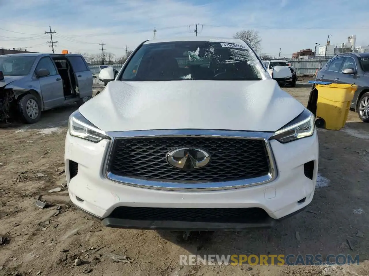 5 Photograph of a damaged car 3PCAJ5AAXMF118487 INFINITI QX50 2021