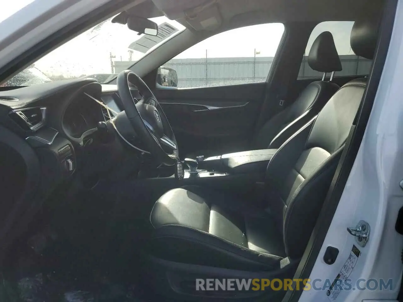 7 Photograph of a damaged car 3PCAJ5AAXMF118487 INFINITI QX50 2021