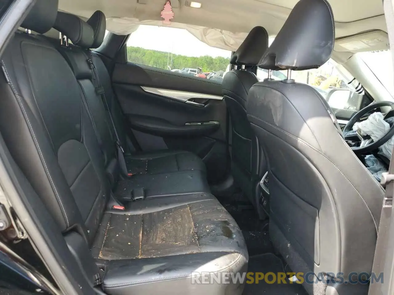 11 Photograph of a damaged car 3PCAJ5BA0MF119842 INFINITI QX50 2021