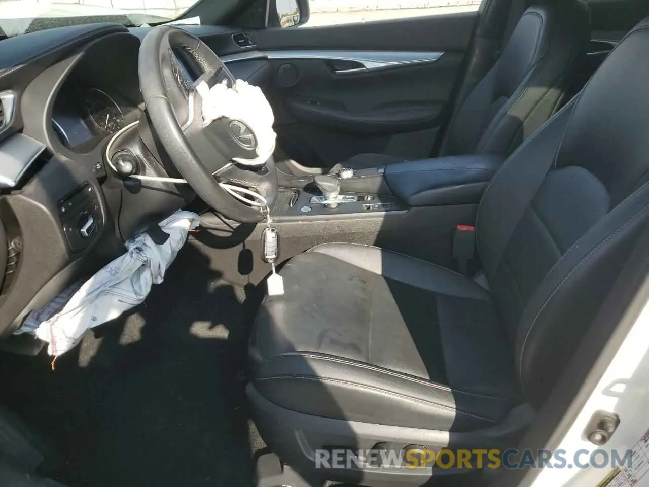 7 Photograph of a damaged car 3PCAJ5BA1MF103374 INFINITI QX50 2021