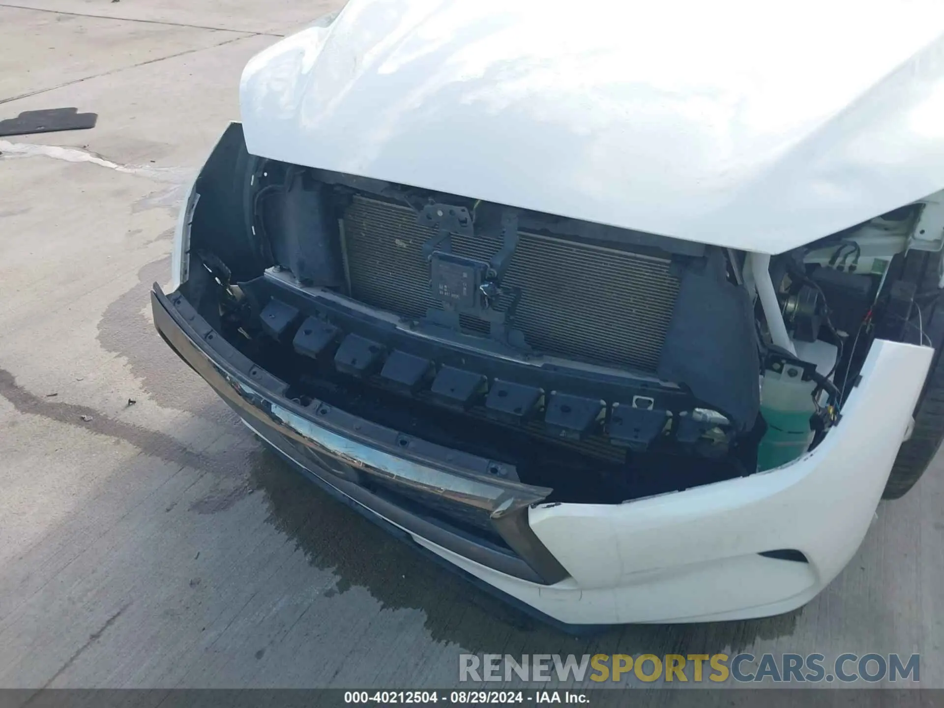6 Photograph of a damaged car 3PCAJ5BA1MF110115 INFINITI QX50 2021