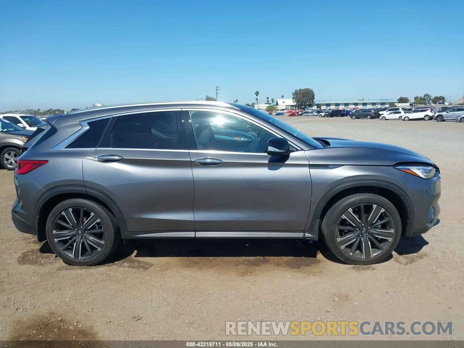 13 Photograph of a damaged car 3PCAJ5BA2MF111323 INFINITI QX50 2021