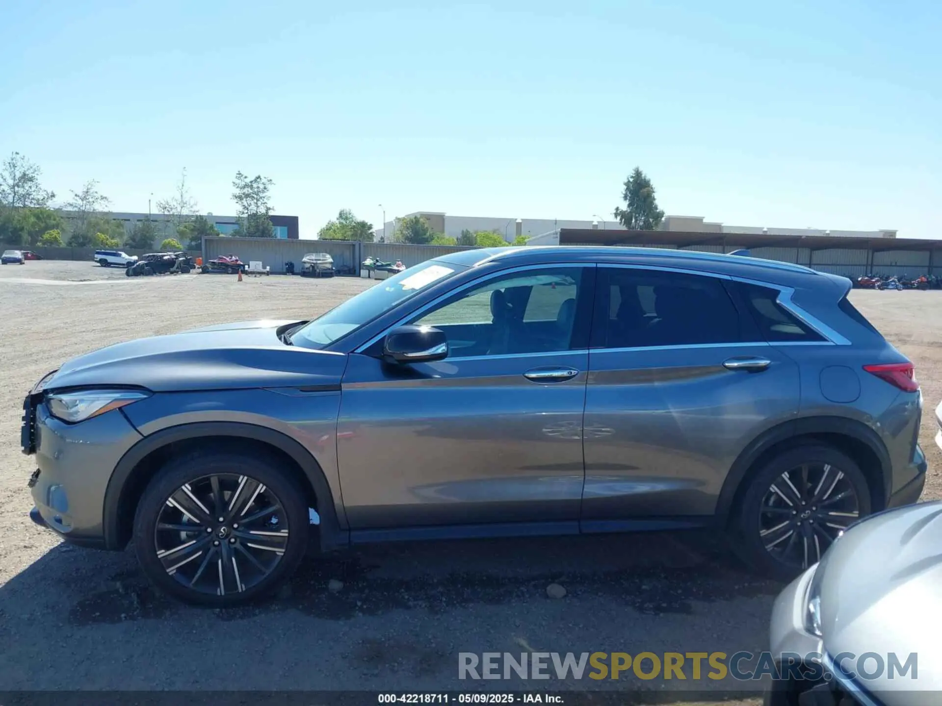 14 Photograph of a damaged car 3PCAJ5BA2MF111323 INFINITI QX50 2021