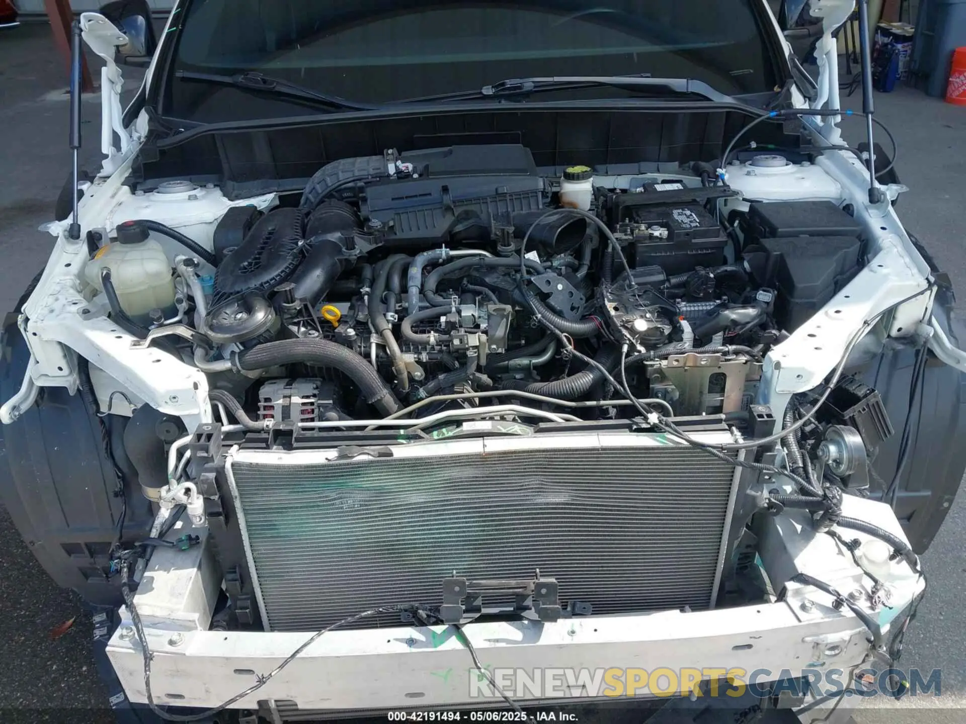 10 Photograph of a damaged car 3PCAJ5BA2MF112939 INFINITI QX50 2021