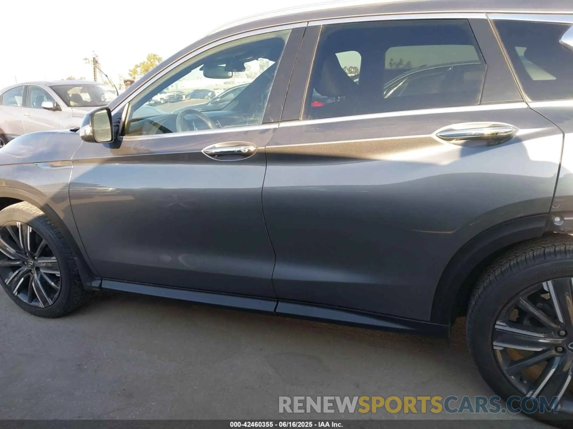 15 Photograph of a damaged car 3PCAJ5BA4MF113543 INFINITI QX50 2021
