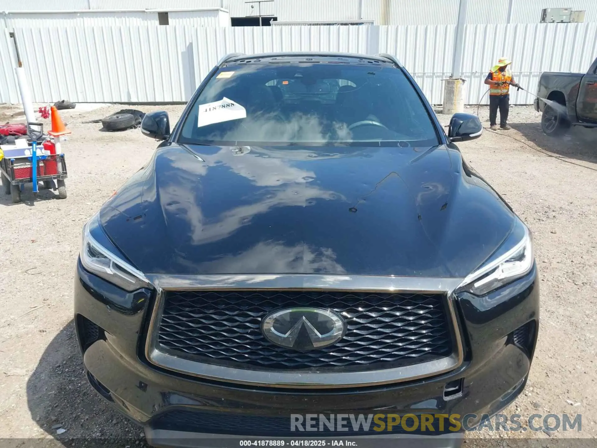 12 Photograph of a damaged car 3PCAJ5BA6MF112782 INFINITI QX50 2021