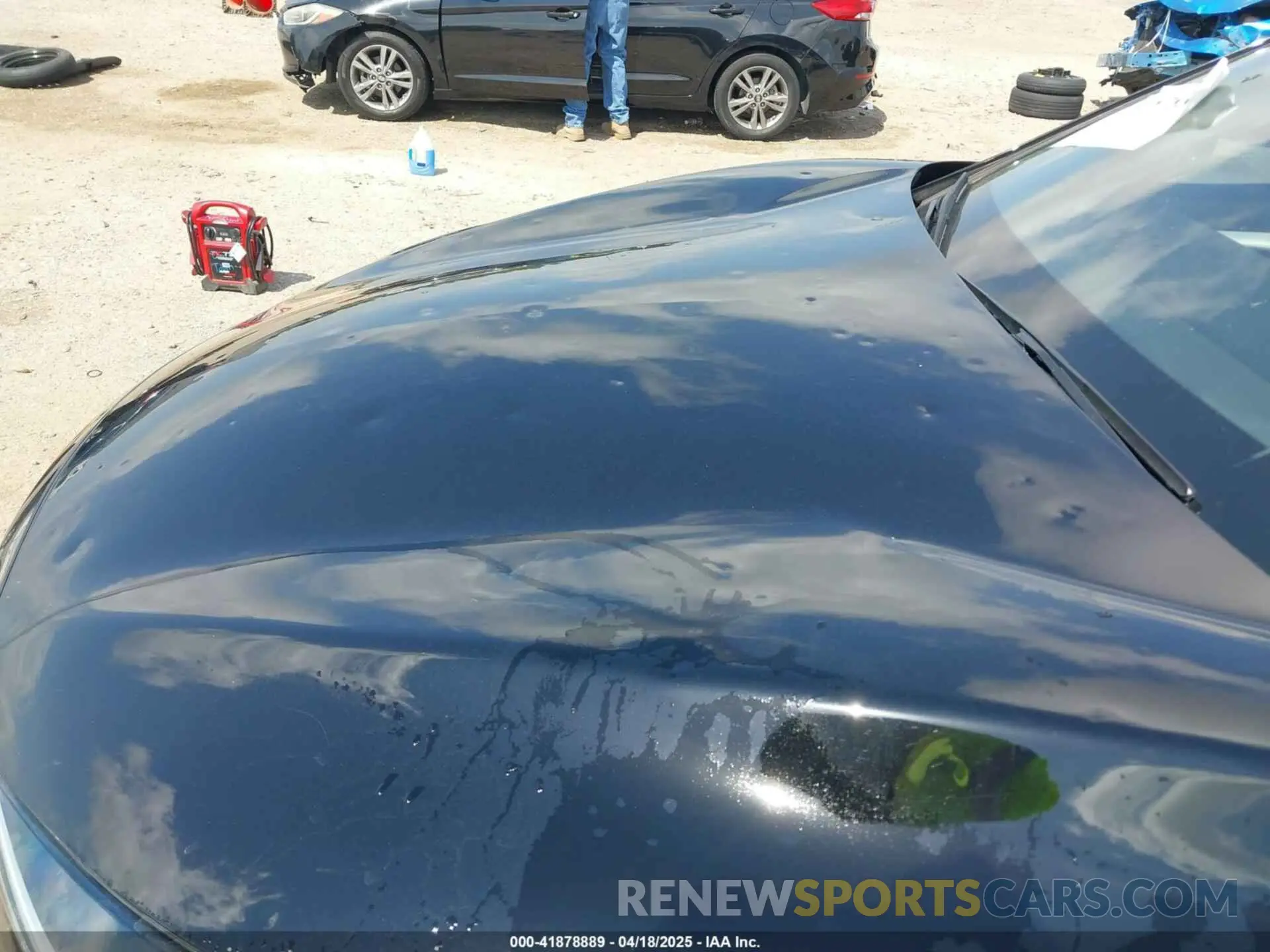 6 Photograph of a damaged car 3PCAJ5BA6MF112782 INFINITI QX50 2021