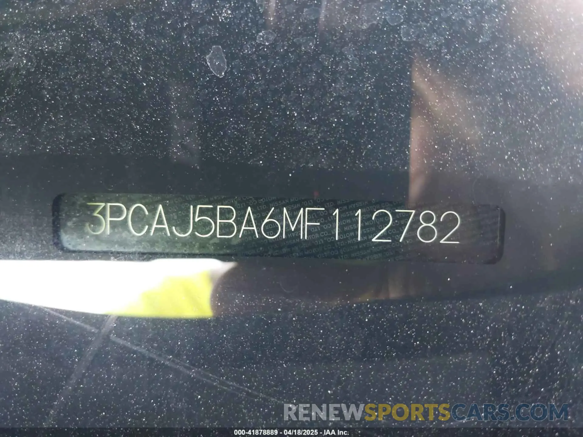 9 Photograph of a damaged car 3PCAJ5BA6MF112782 INFINITI QX50 2021