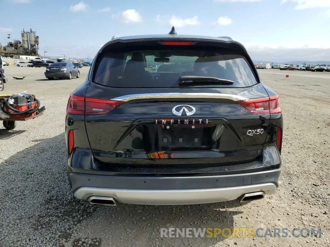 6 Photograph of a damaged car 3PCAJ5BA7MF101029 INFINITI QX50 2021