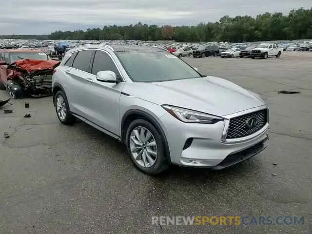 12 Photograph of a damaged car 3PCAJ5BA7MF104724 INFINITI QX50 2021