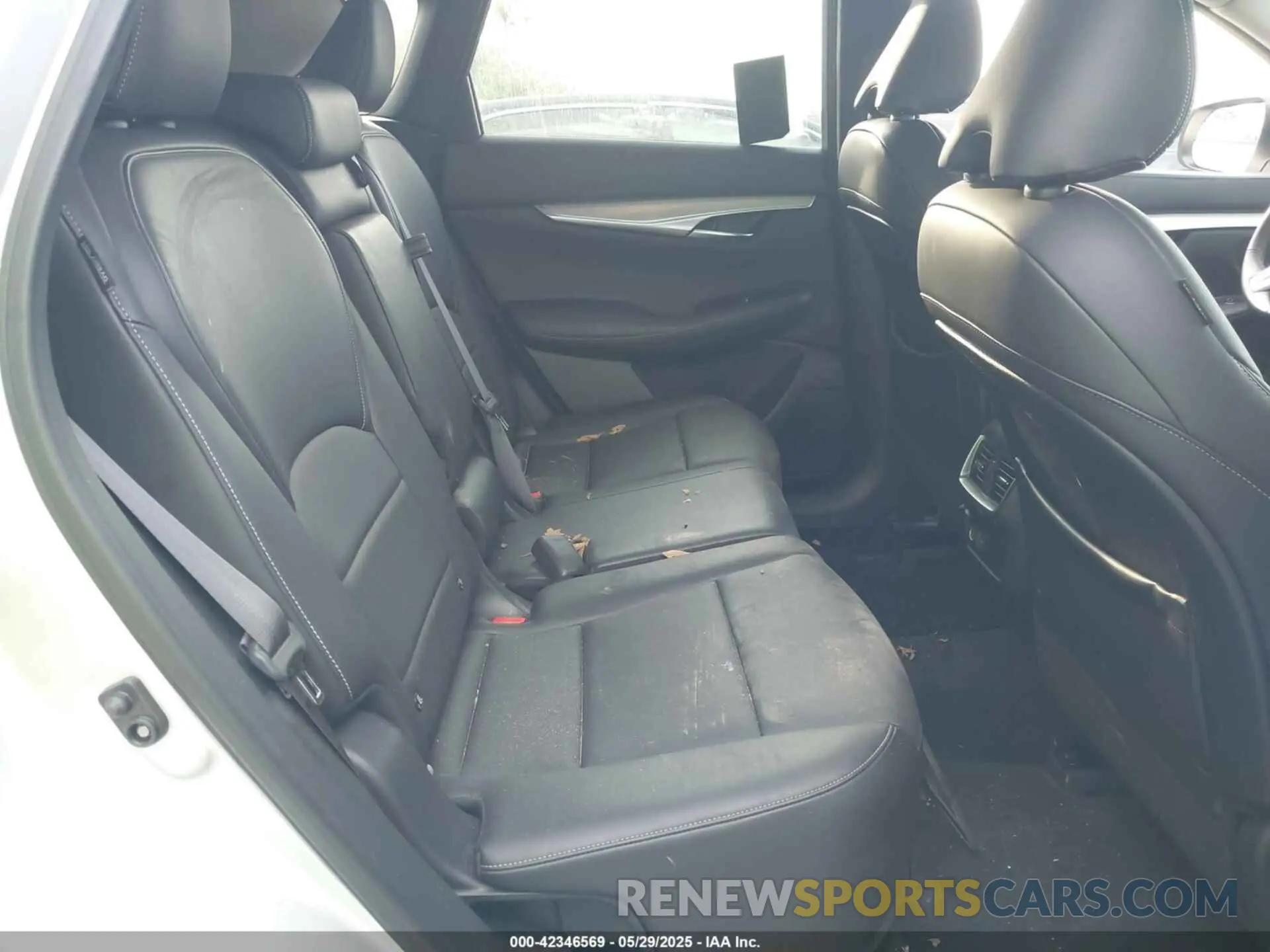 8 Photograph of a damaged car 3PCAJ5BA7MF105890 INFINITI QX50 2021