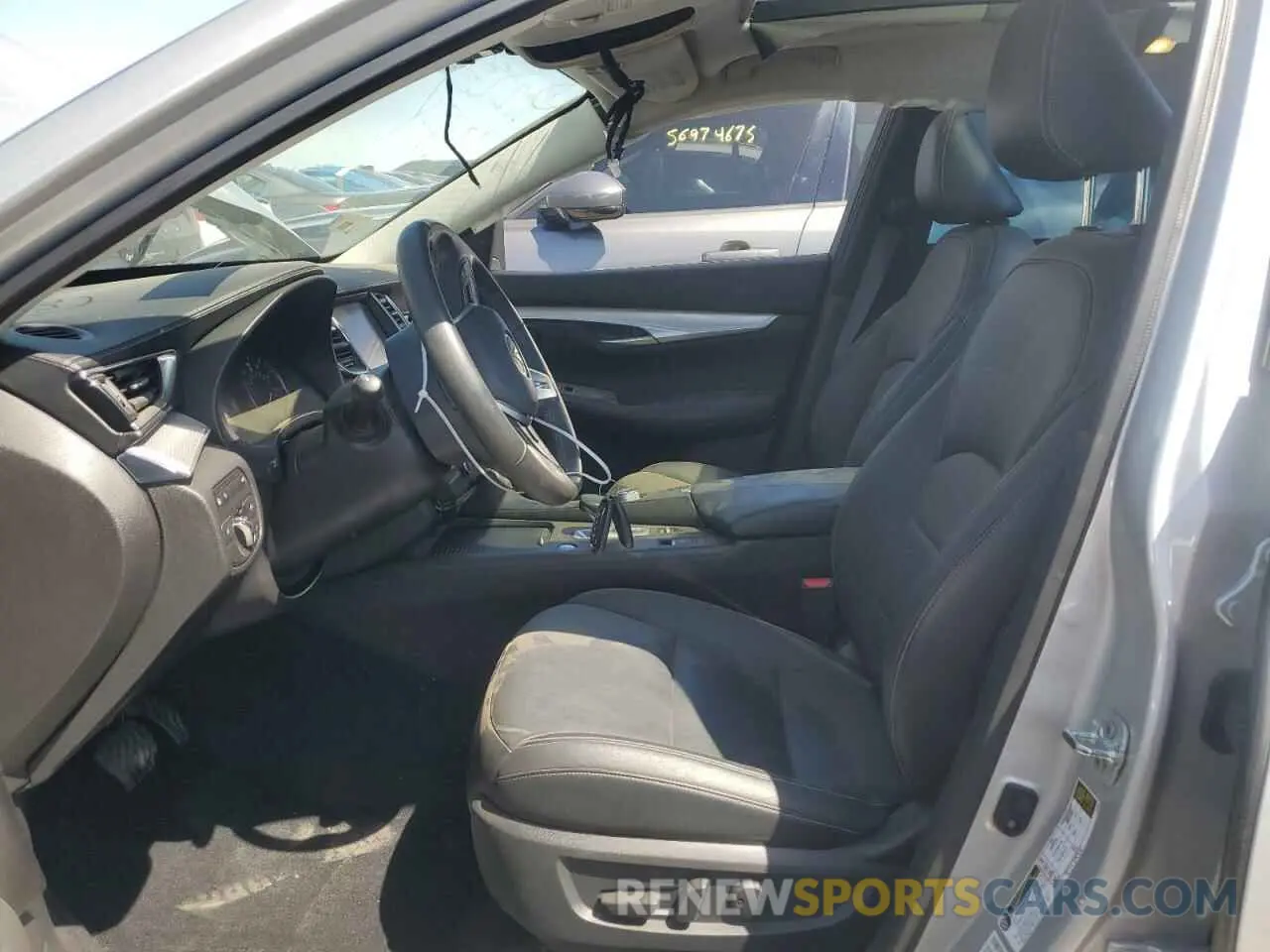 7 Photograph of a damaged car 3PCAJ5BA9MF106345 INFINITI QX50 2021