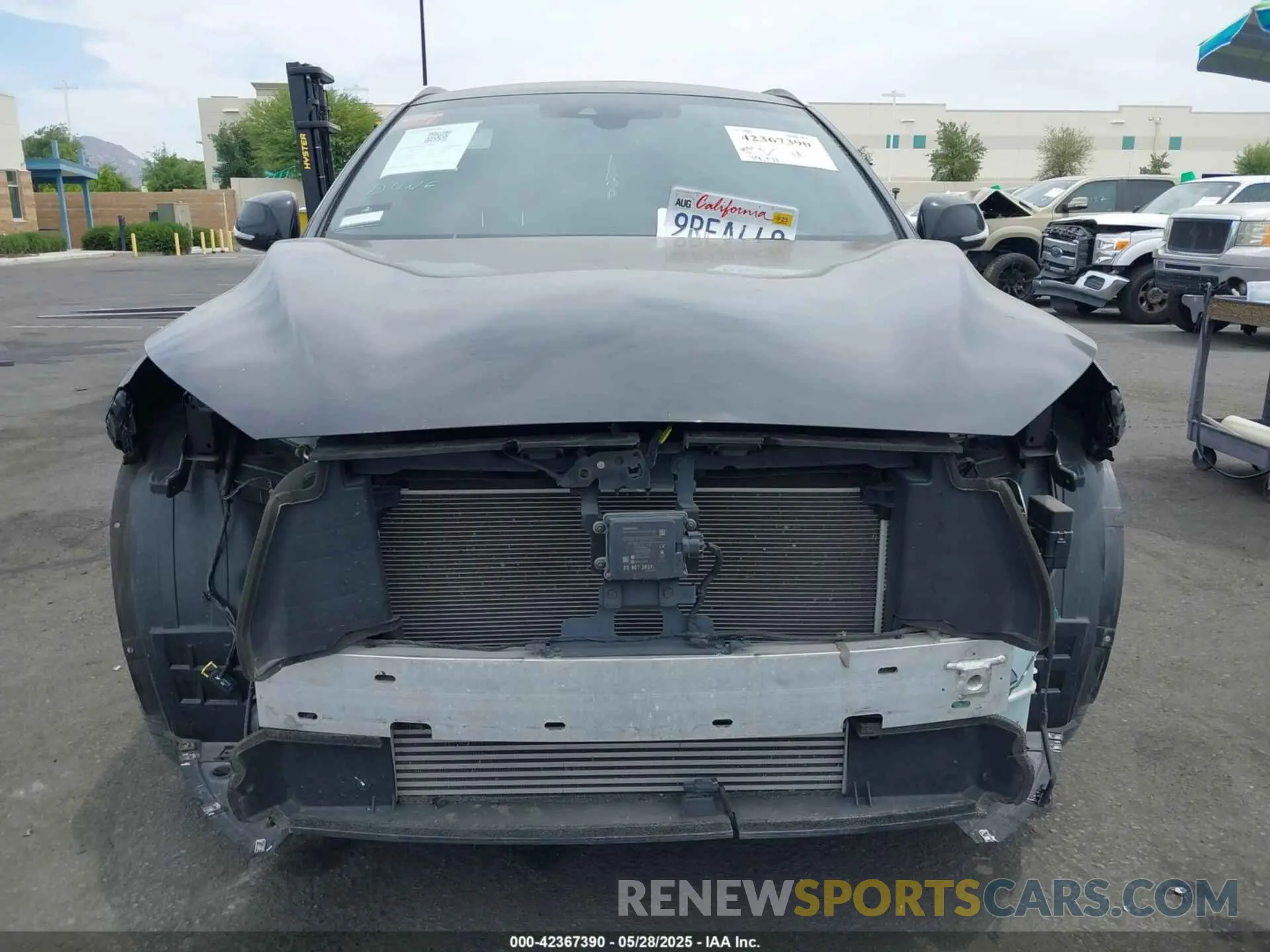 13 Photograph of a damaged car 3PCAJ5BA9MF112761 INFINITI QX50 2021