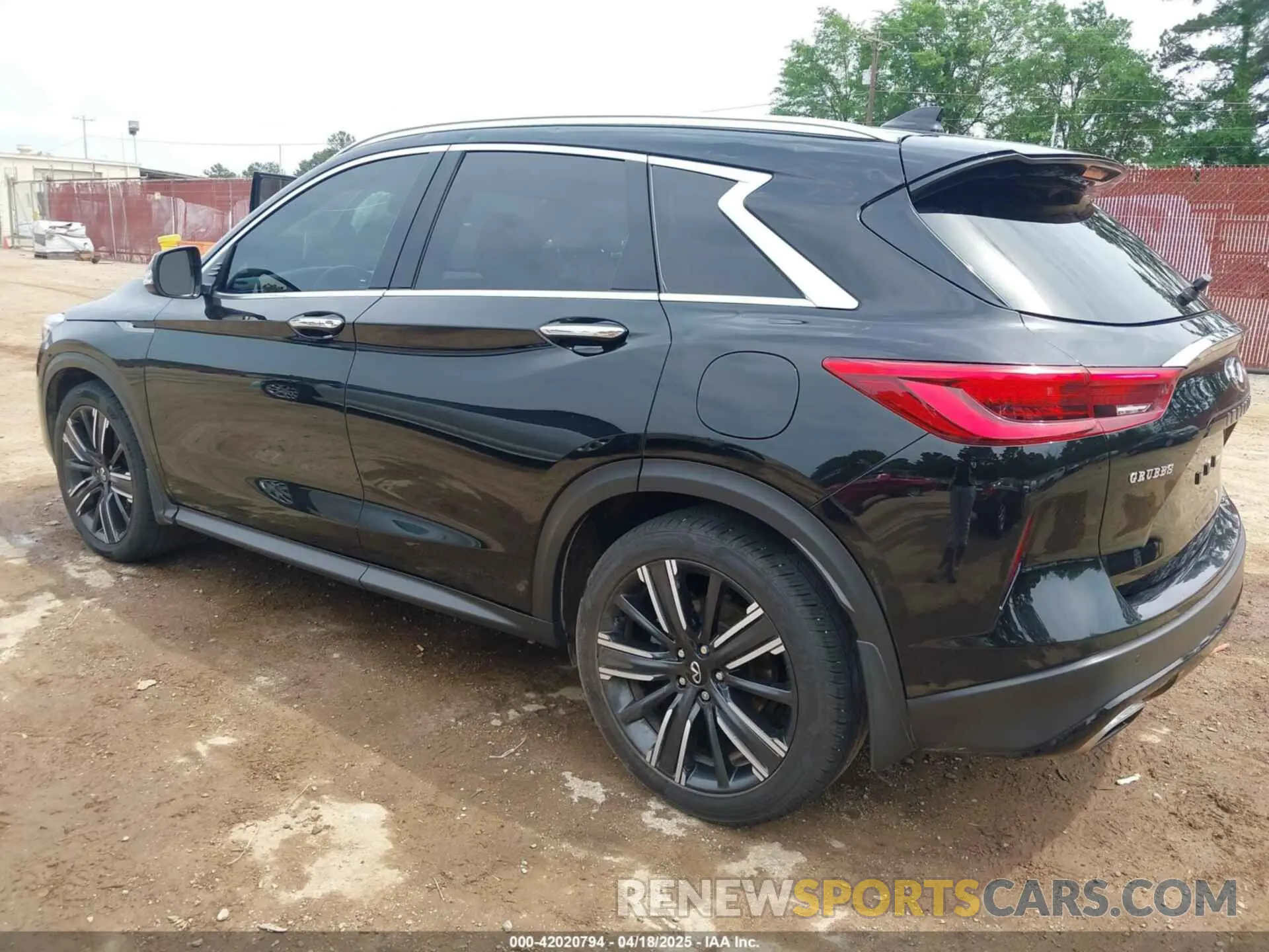 3 Photograph of a damaged car 3PCAJ5BAXMF125311 INFINITI QX50 2021