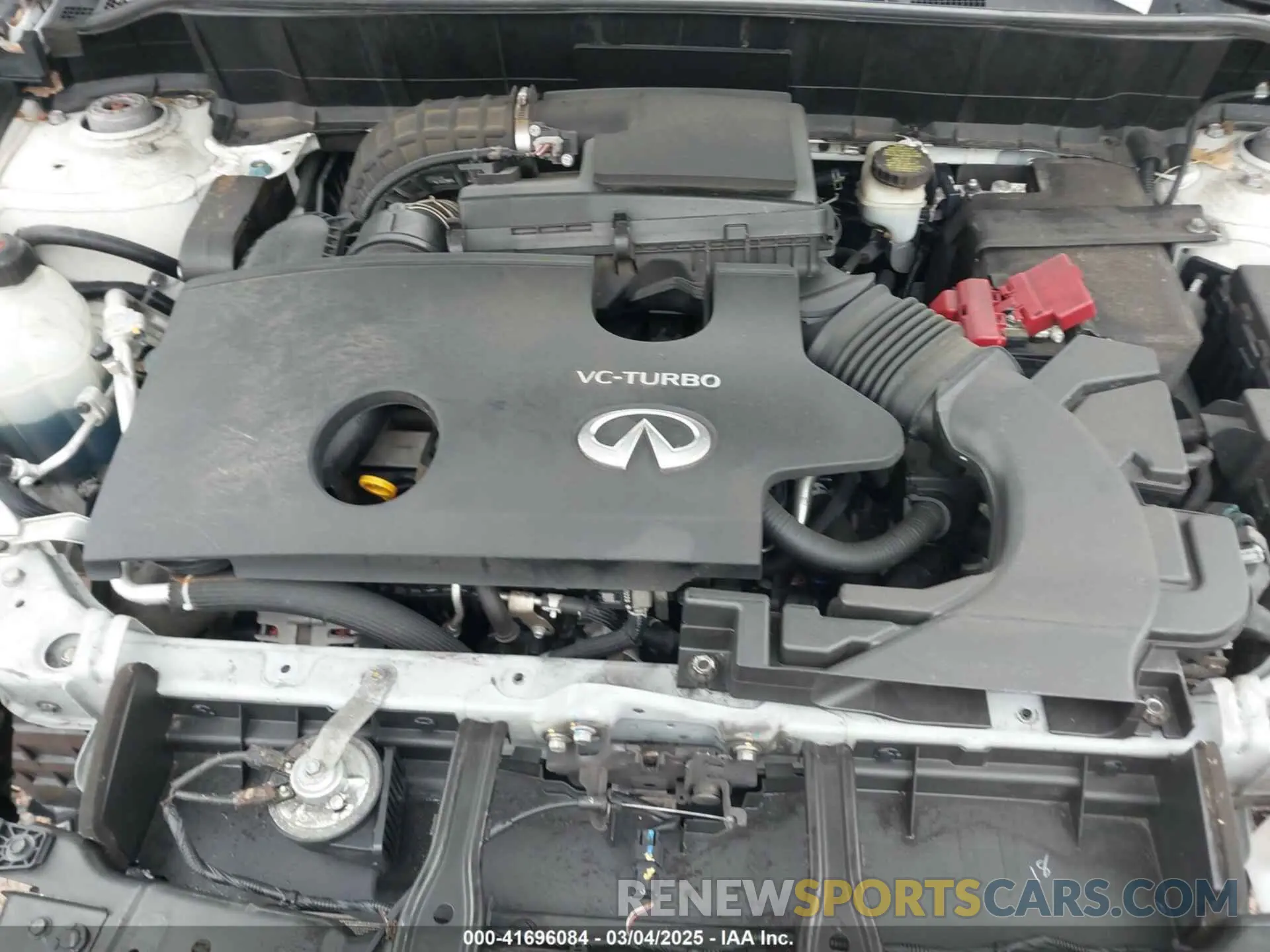 10 Photograph of a damaged car 3PCAJ5BB0MF105478 INFINITI QX50 2021